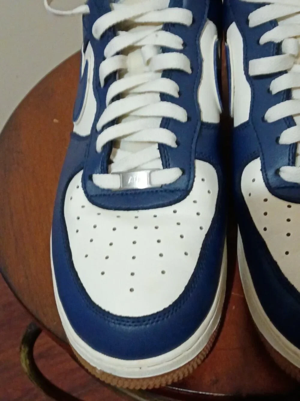 Nike Air Force 1 07 LV8 College Pack Midnight Navy DQ7659-101 Men's Shoes Sz 12